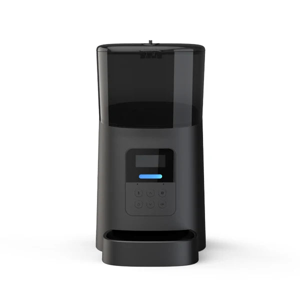 MyPetsBay™ 6L Smart Automatic Pet Feeder – WiFi App Control, Scheduled Feeding, Voice Call, Dual Power Supply for Cats, Puppies & All Dog Breeds