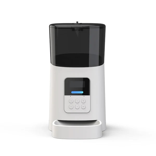 MyPetsBay™ 6L Smart Automatic Pet Feeder – WiFi App Control, Scheduled Feeding, Voice Call, Dual Power Supply for Cats, Puppies & All Dog Breeds