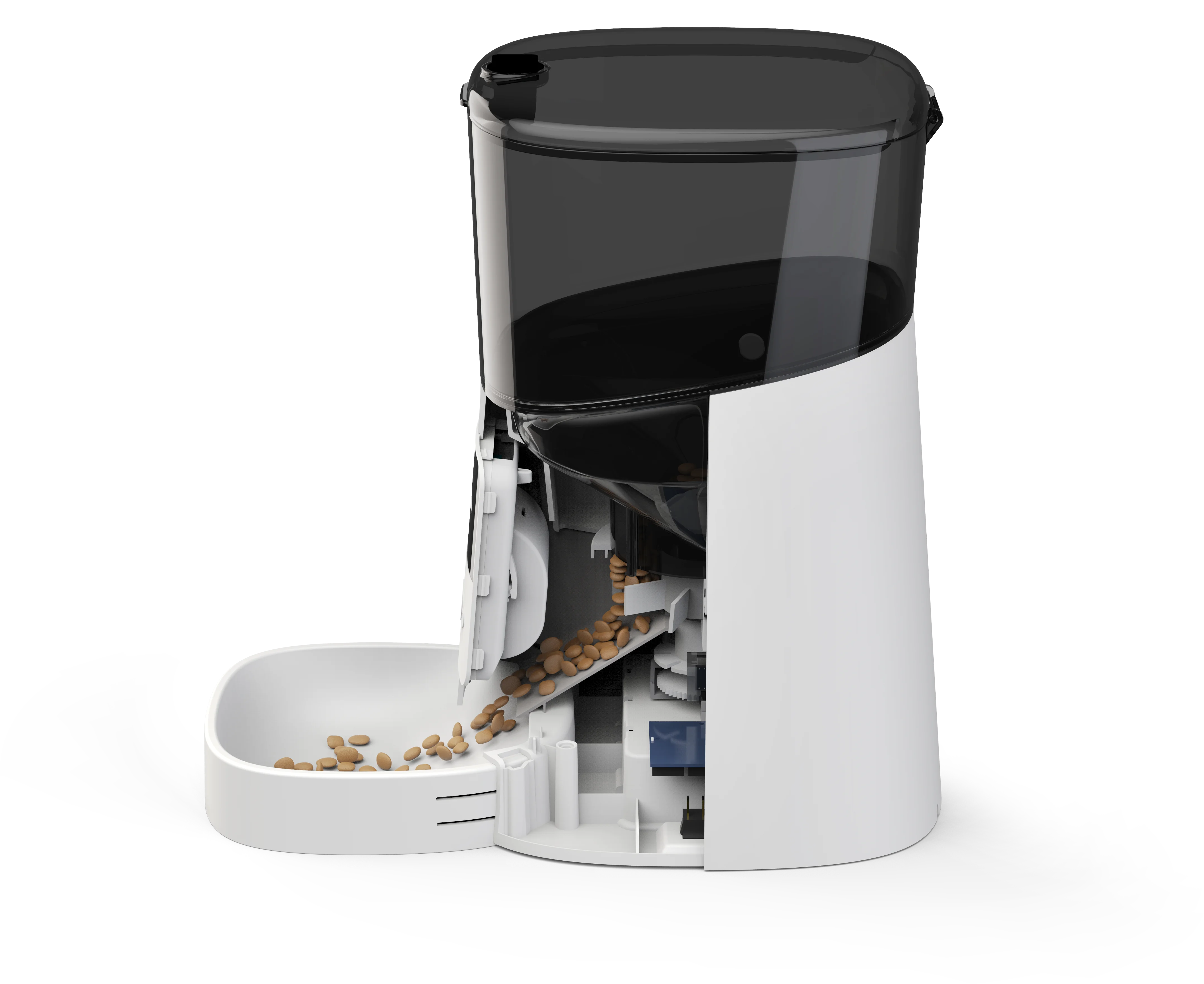 MyPetsBay™ 6L Smart Automatic Pet Feeder – WiFi App Control, Scheduled Feeding, Voice Call, Dual Power Supply for Cats, Puppies & All Dog Breeds