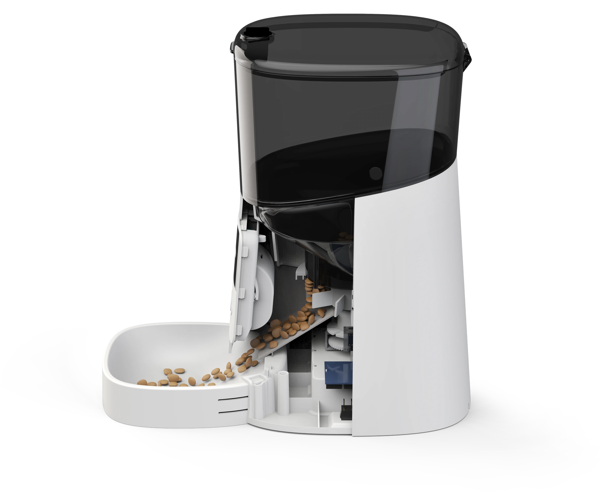 MyPetsBay™ 6L Smart Automatic Pet Feeder – WiFi App Control, Scheduled Feeding, Voice Call, Dual Power Supply for Cats, Puppies & All Dog Breeds