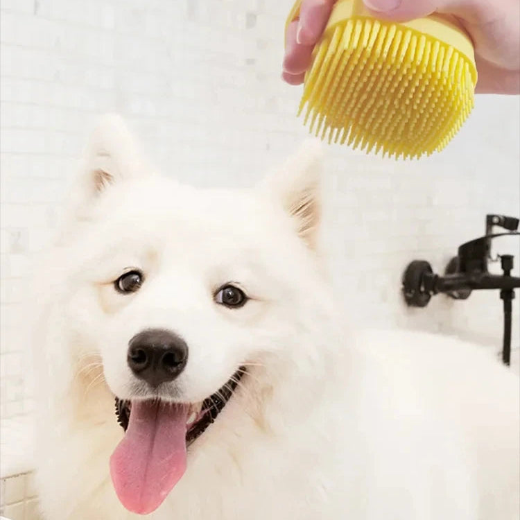 MyPetsBay™ Silicone Pet Massage & Bath Brush