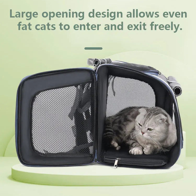 MyPetsBay™ 3-in-1 Bicycle Pet Carrier Bag  Convertible Cat & Small Dog Travel Backpack for Outdoor Adventures