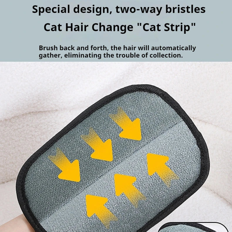 MyPetsBay™ Electrostatic Hair Glove Reusable, Washable Pet Hair Remover for Couch Carpet & Clothes