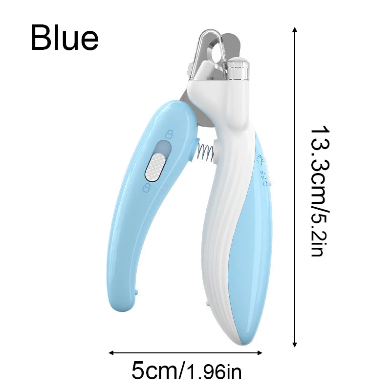 MyPetsBay™ LED Pet Nail Clipper – Safe, Precise & Easy Trimming for Cats, Dogs