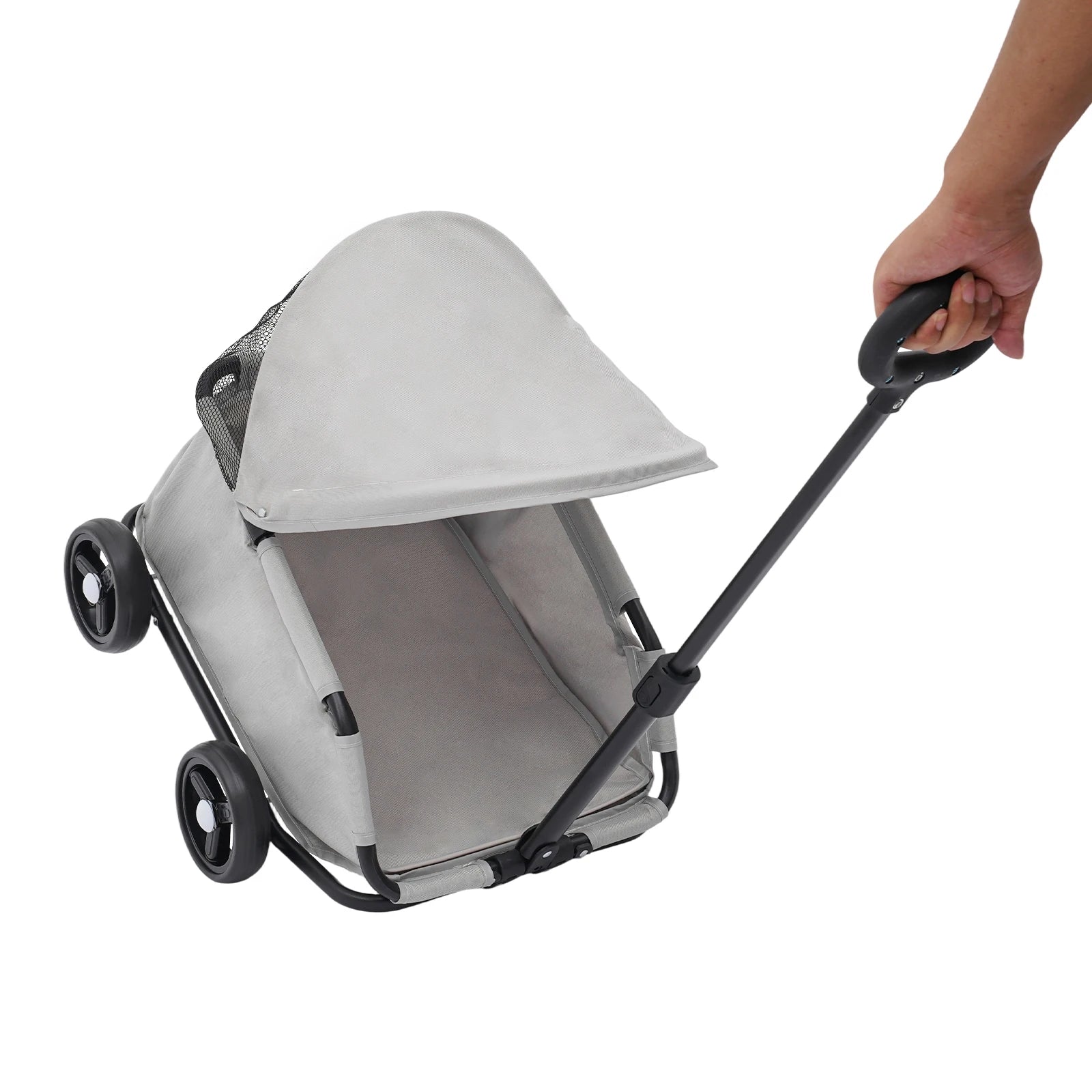 MyPetsBay™ Lightweight Foldable Pet Stroller – Travel Made Easy for Small Dogs and Cats