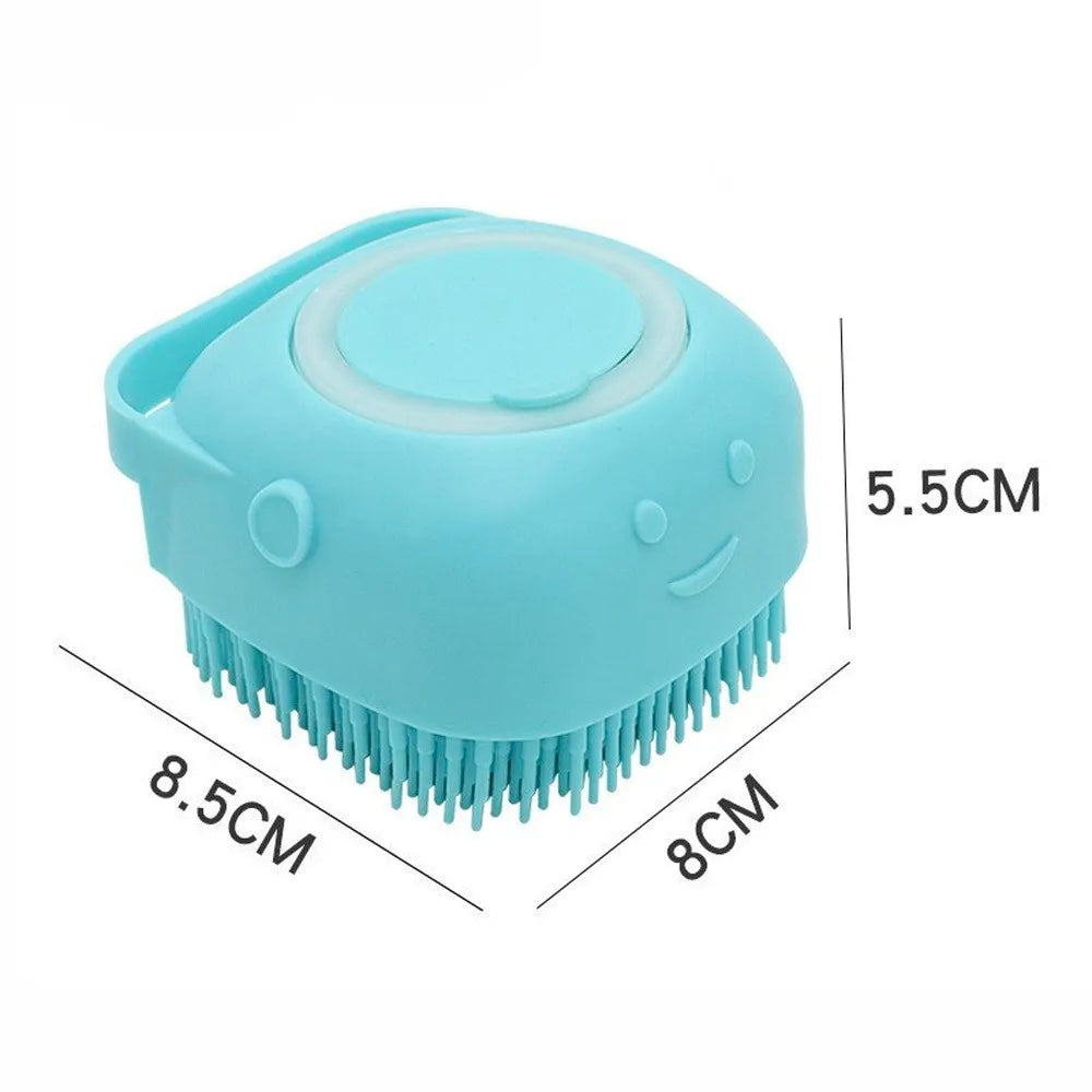 MyPetsBay™ Silicone Pet Massage & Bath Brush