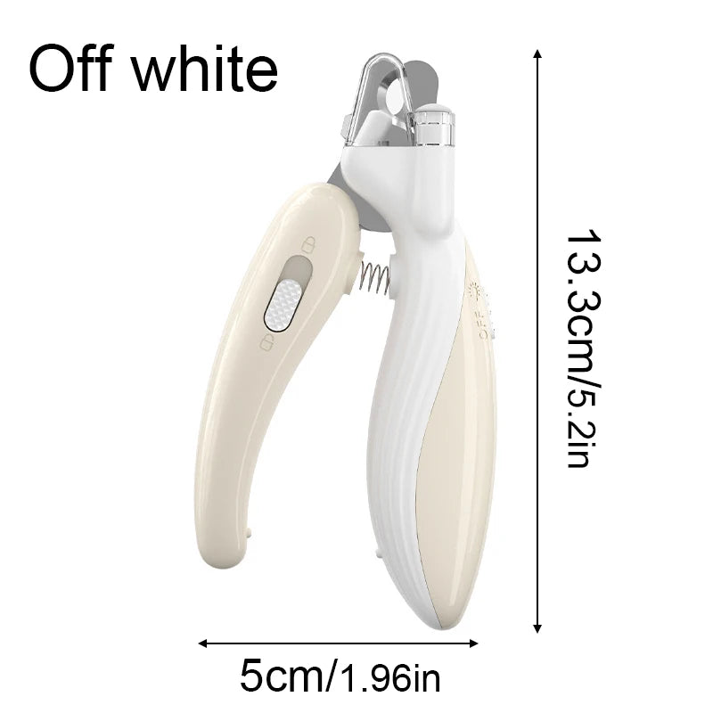 MyPetsBay™ LED Pet Nail Clipper – Safe, Precise & Easy Trimming for Cats, Dogs