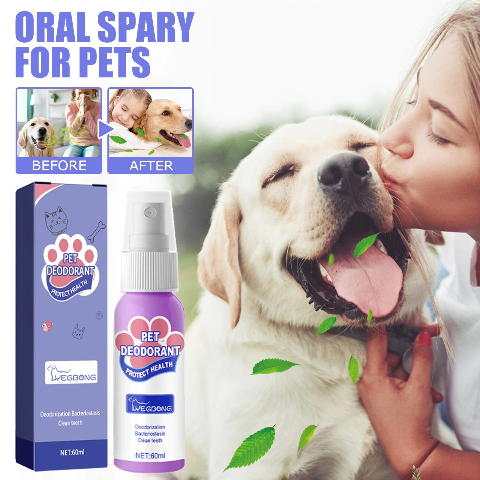 MyPetsBay™ Pet Oral Fresh Breath Spray