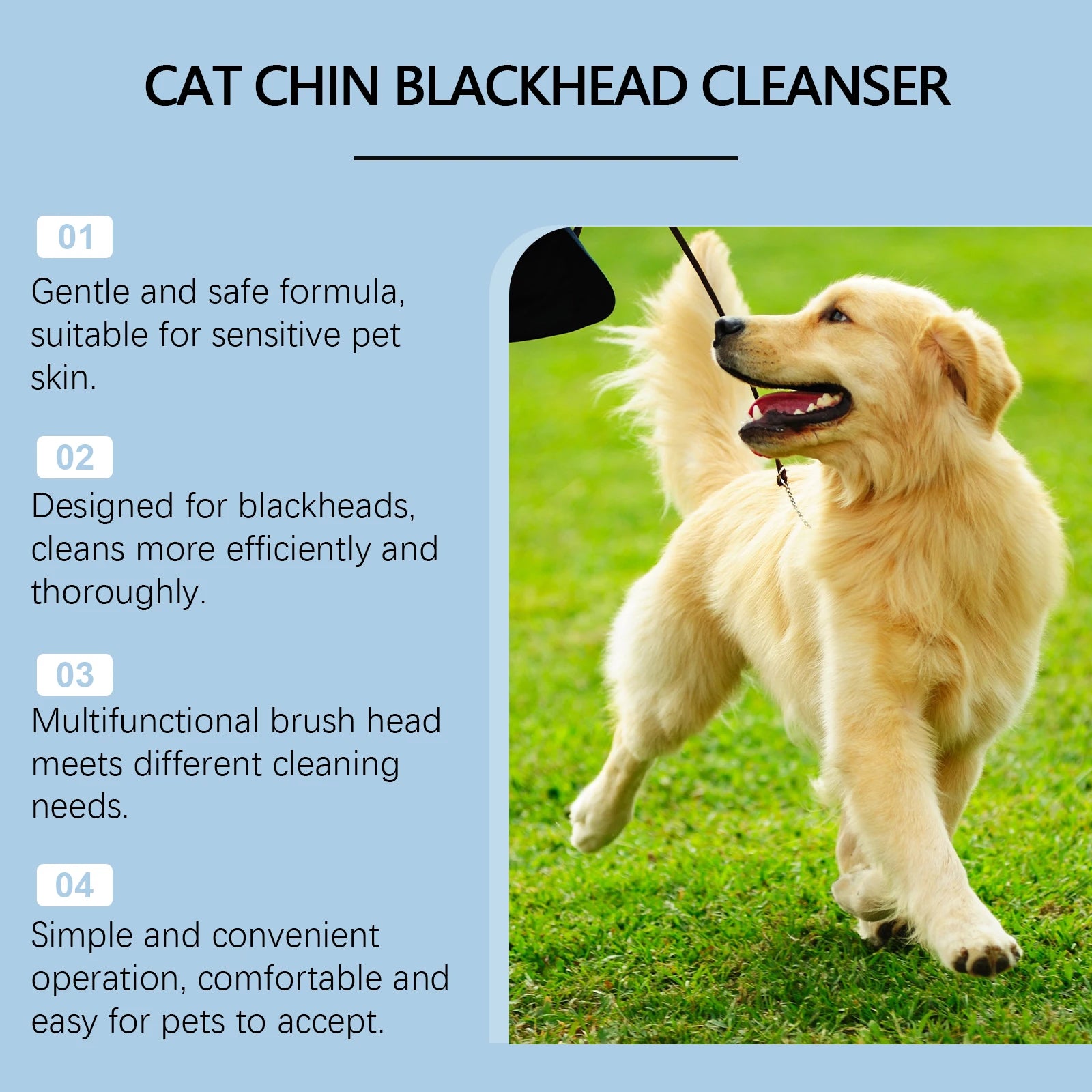 MyPetsBay™ Pet Oral & Chin Care Cleaning Kit