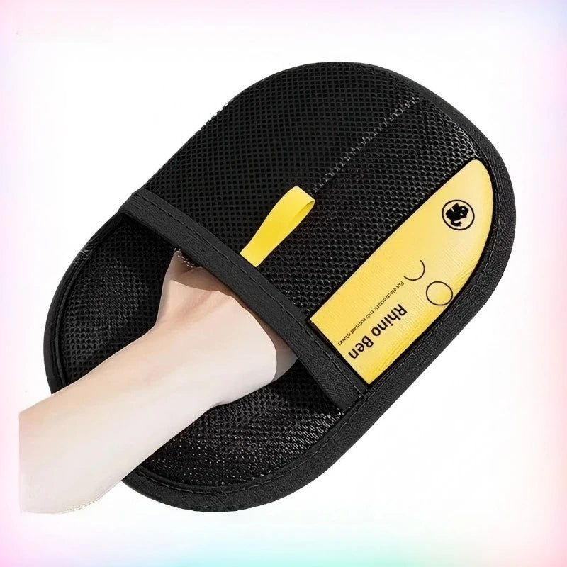 MyPetsBay™ Electrostatic Hair Glove Reusable, Washable Pet Hair Remover for Couch Carpet & Clothes