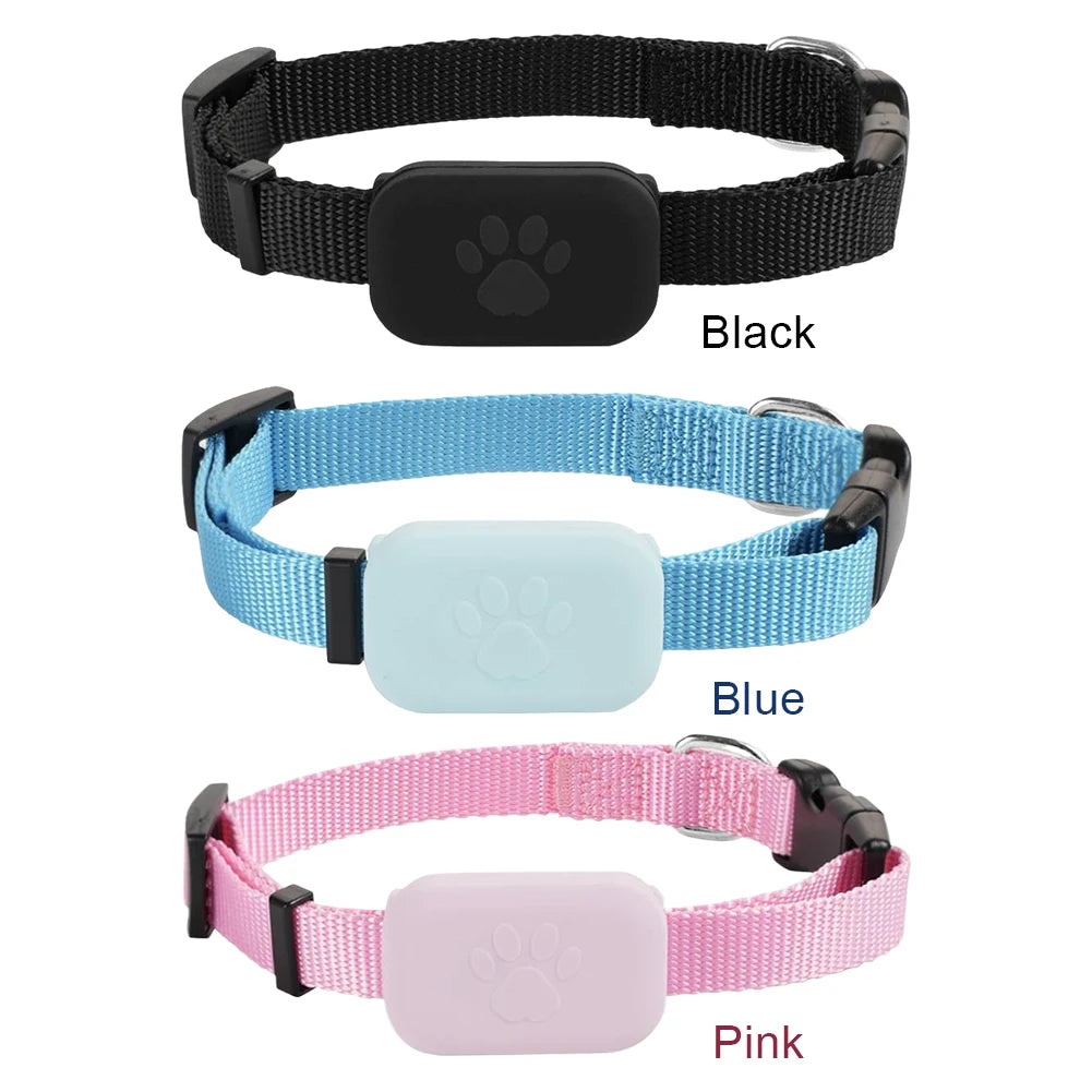 MyPetsBay™ Smart GPS Tracker Collar Real-Time Pet Locator for Dogs & Cats