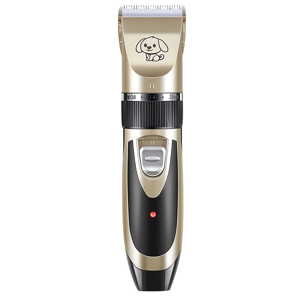 MyPetsBay™ Rechargeable Pet Clipper Grooming Kit – Professional Hair Trimmer & Shaver for Cats & Dogs