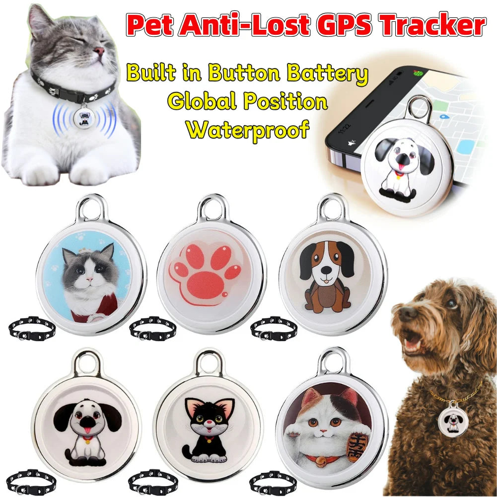 MyPetsBay™ Smart Anti-Lost GPS Tracker – Keep Your Pets Safe Anytime, Anywhere