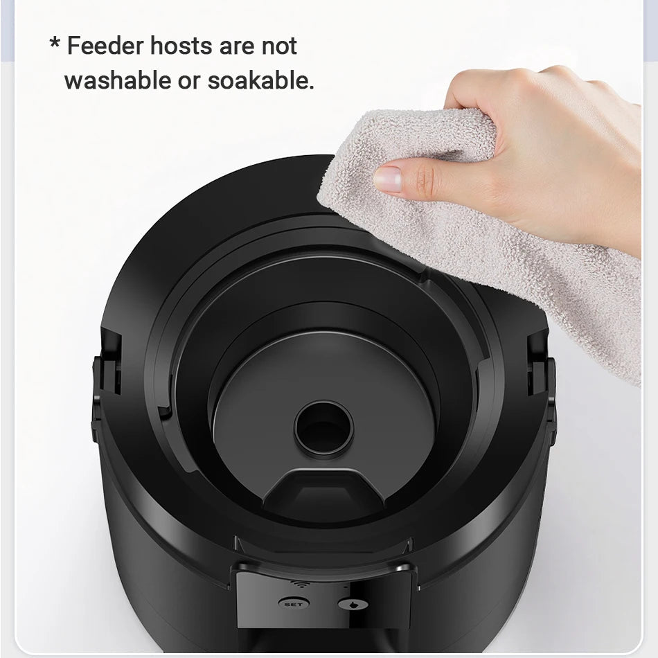 MyPetsBay™ ROJECO Smart Automatic Pet Feeder WiFi App Control Cat & Dog Food Dispenser