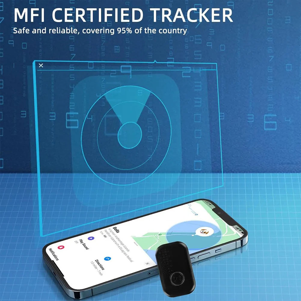 MyPetsBay™ Smart GPS Tracker Collar Real-Time Pet Locator for Dogs & Cats