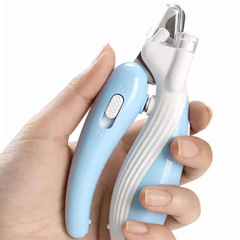 MyPetsBay™ LED Pet Nail Clipper – Safe, Precise & Easy Trimming for Cats, Dogs