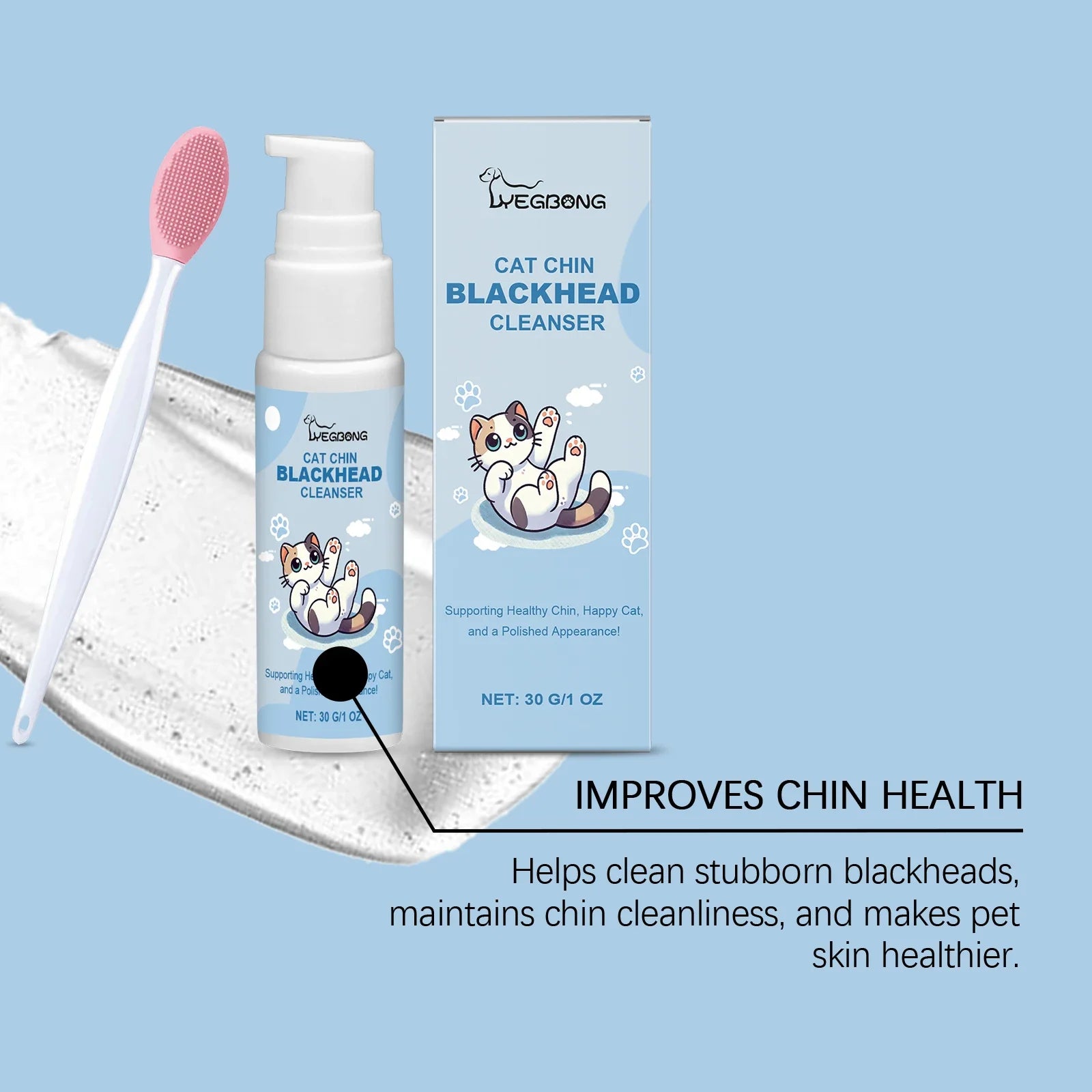 MyPetsBay™ Pet Oral & Chin Care Cleaning Kit