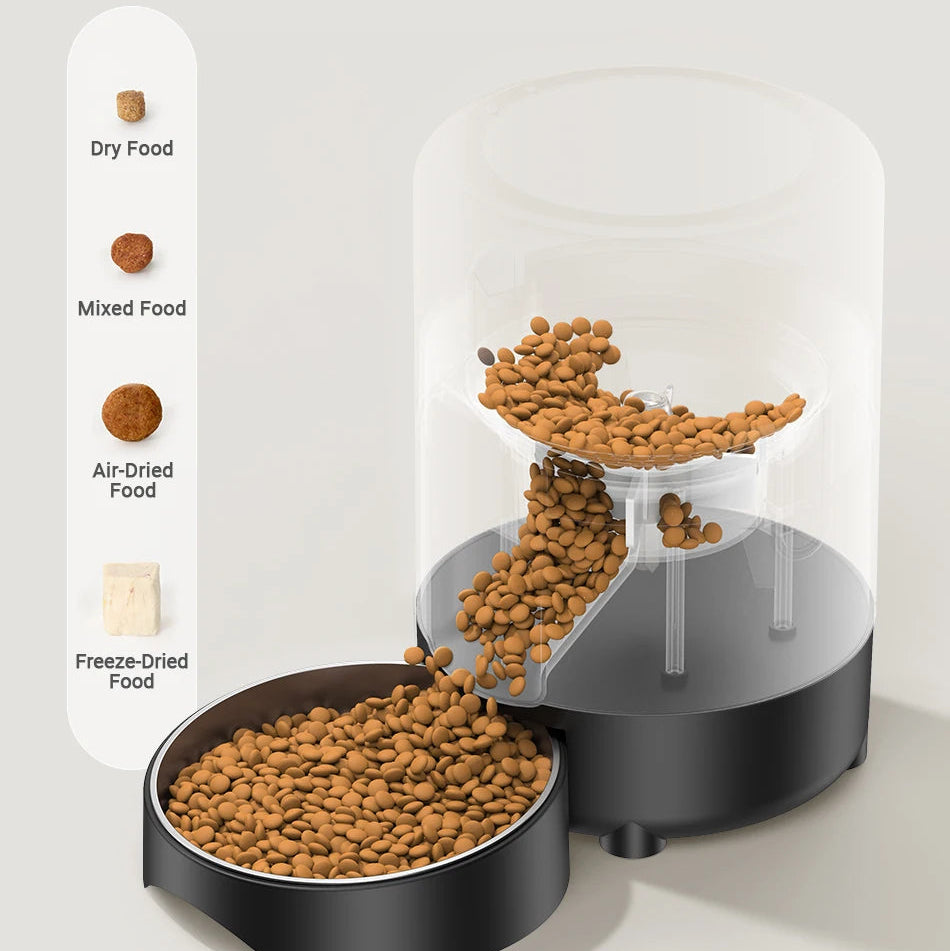 MyPetsBay™ ROJECO Smart Automatic Pet Feeder WiFi App Control Cat & Dog Food Dispenser