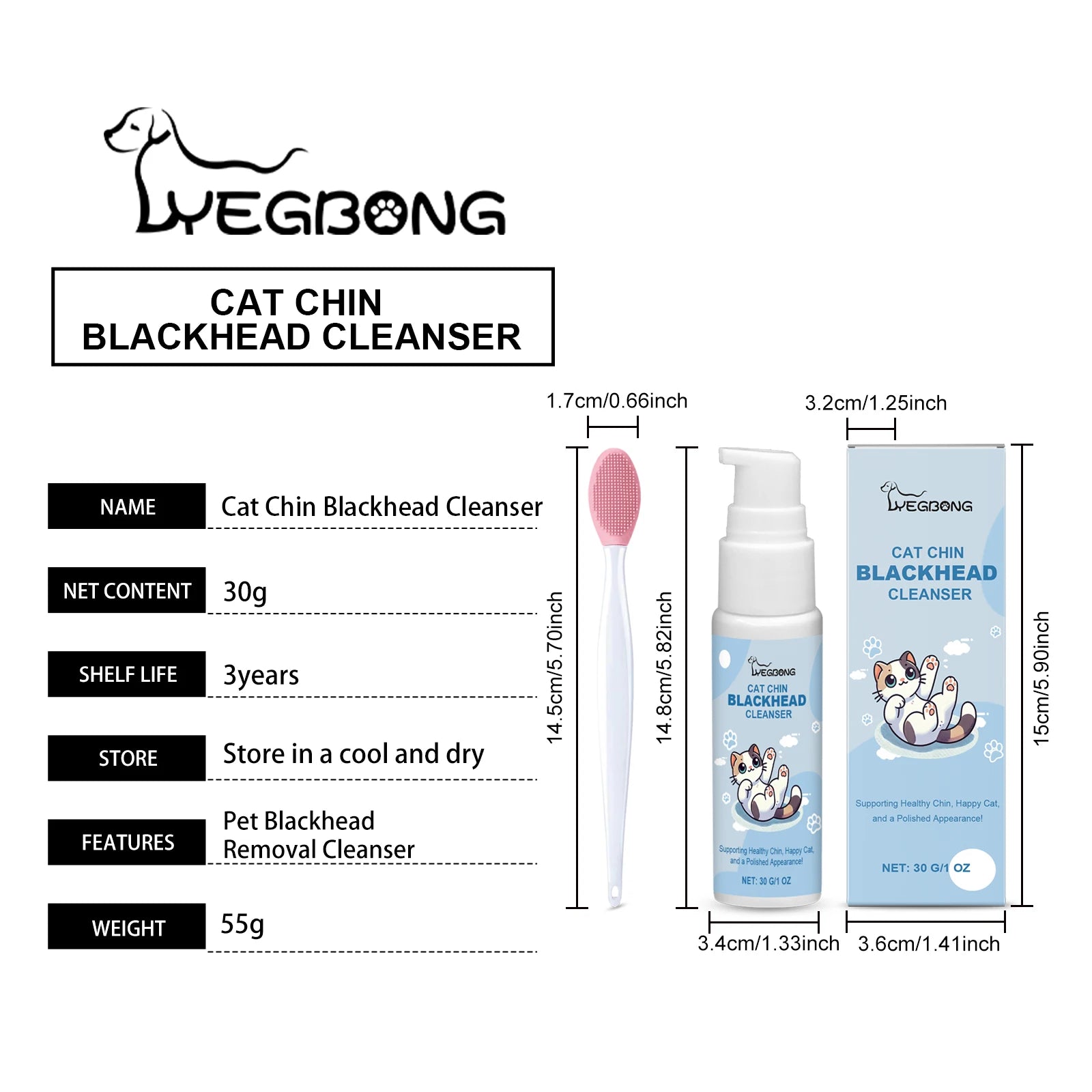 MyPetsBay™ Pet Oral & Chin Care Cleaning Kit